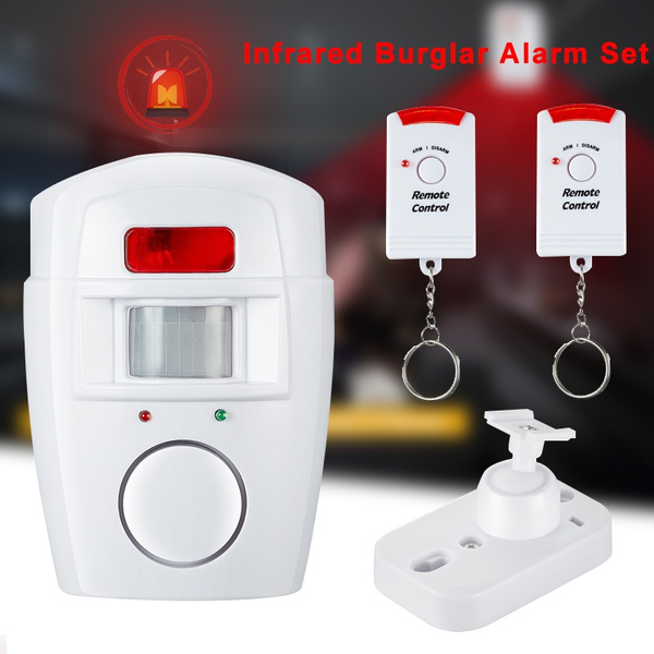 New Upgraded Wireless Home Security Motion Detector Alarm, Battery-operated PIR Infrared Motion ...