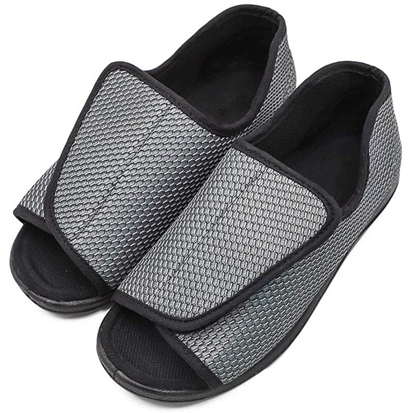 Mens slippers 14 wide hot sale