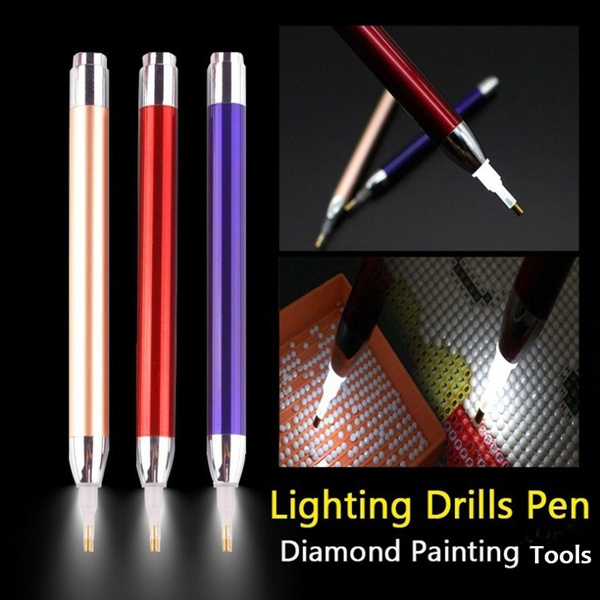 Crystal 5D Diamond Painting Point Drill Pen Lighting Diamond Painting Tool~2020