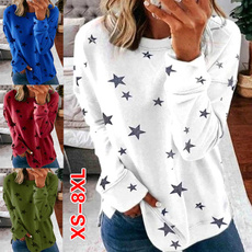 Clothes, Plus Size, Star, Long Sleeve