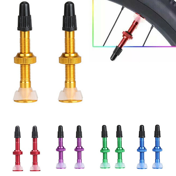 Details about   40/60mm 1Pair Mountain Bike Core Vacuum Tubeless AirValve Road Tire Tubeless MTB 