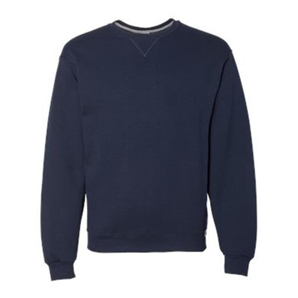 Russell Athletic B60311654 Dri Power Crewneck Sweatshirt, Navy - Medium