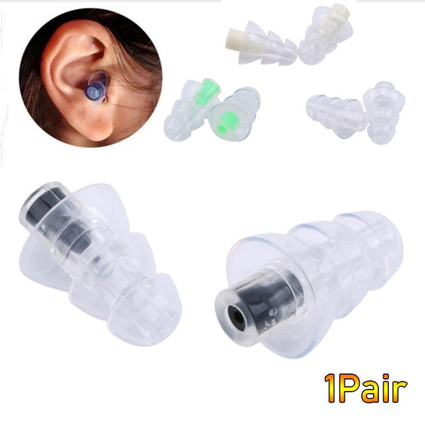 1Pair Noise Cancelling Earplugs For Sleeping Study Concert Hear