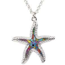 starfishpendantchain, starfish, Choker, starfishnecklace