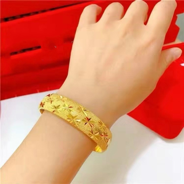womens bangle bracelets gold