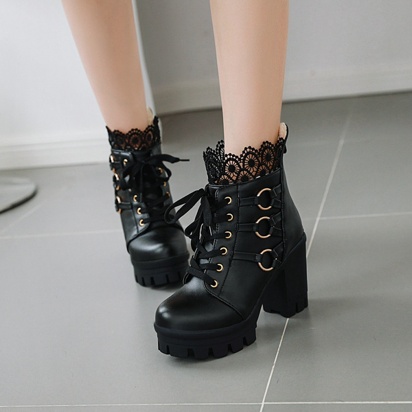 luxury platform boots