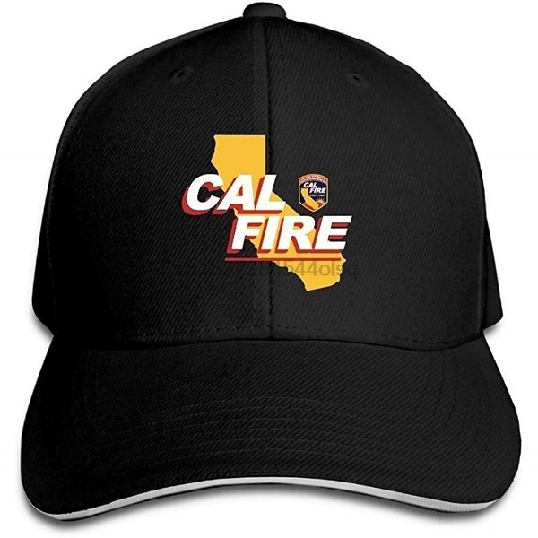 Cal Fire Adjustable Baseball Cap Peaked 