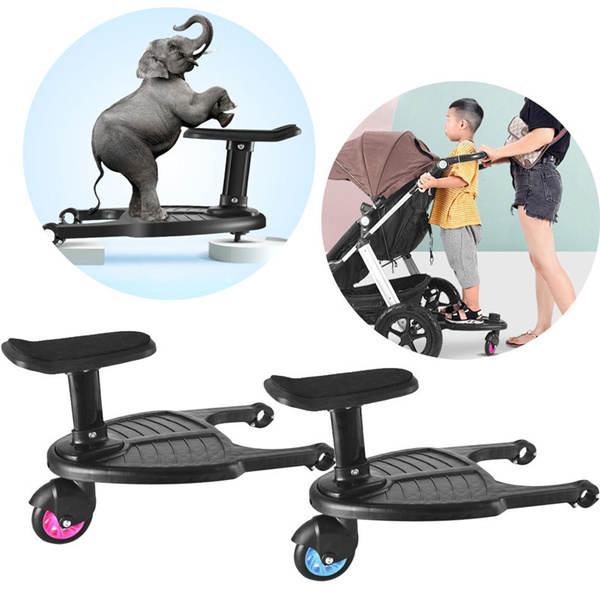 Buggy Stroller Step Board Stand Toddler Child Kids Pushchair Connector Load 25kg