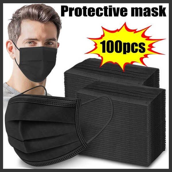 respiratormask, blackdisposablemask, マスク, Masque