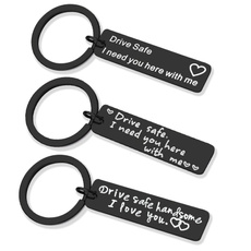 Steel, Funny, Stainless, Key Chain