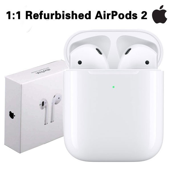 1 1 Refurbished Apple Airpods 2nd Generation With Wireless Charging Case Mrxj2am A Geek