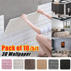 brick3dwallpanel, Decor, adhesivefoamwalldecor, 3dwallpaperwallpaper