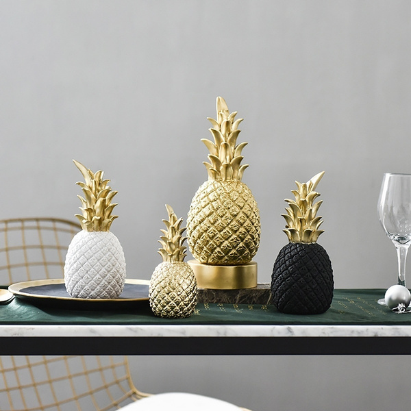 S/M/L Pineapple Creative Home Desk Decoration Piggy Bank Luxury Nordic Modern^ 