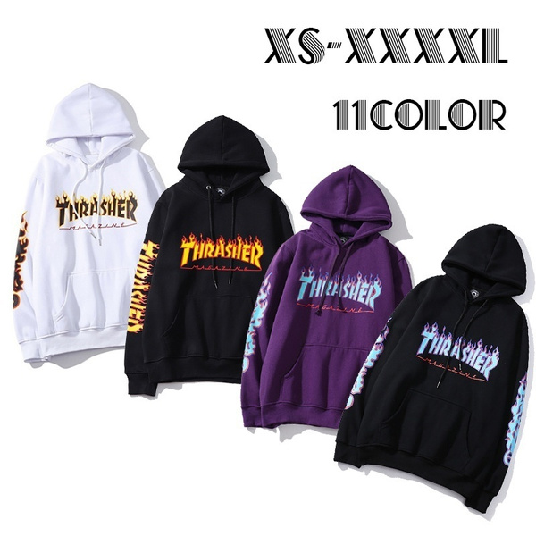 thrasher hoodie xs