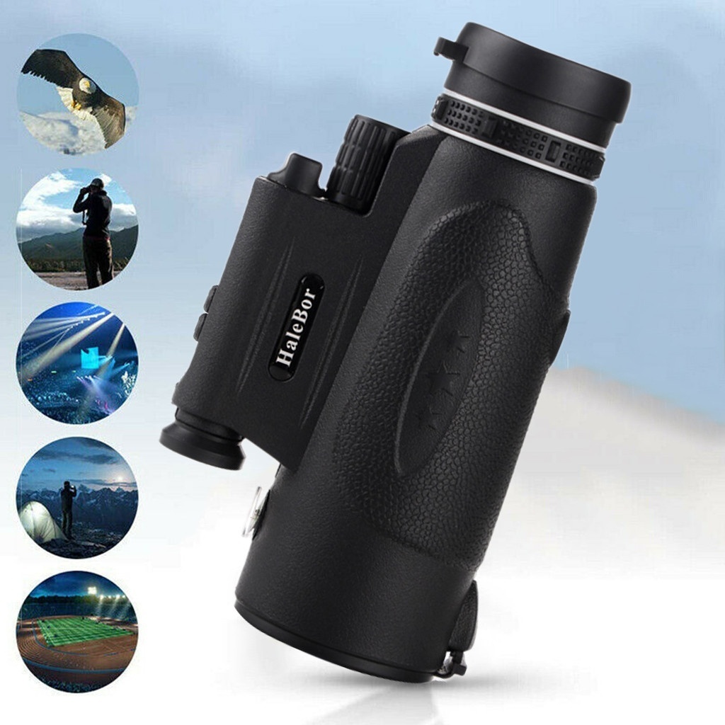 NEW Extra Long 8000M Outdoor Compass Infrared Distance 50x60 HD Day&Night Vision Laser Optical Monocular Hiking Concerts Telescope
