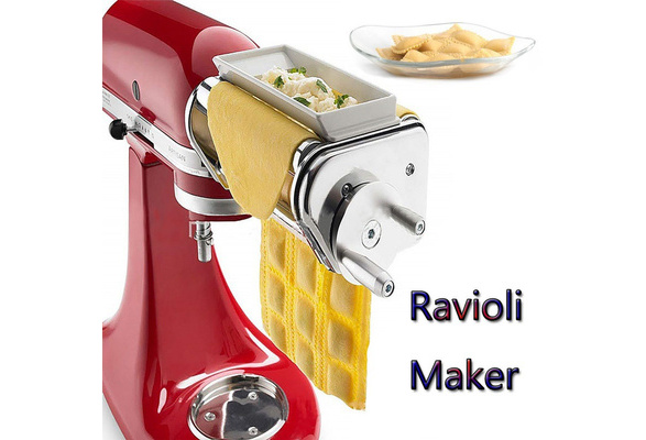 Ravioli Maker Attachment Stainless Steel replacement parts Raviolimaker for  Pasta Maker for Kitchen Aid Stand Mixer
