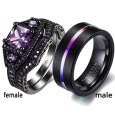 Couple Rings, Steel, Fashion Accessory, wedding ring