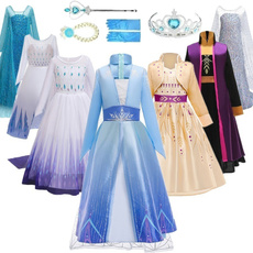 elsa dress, Cosplay, Princess, Sleeve