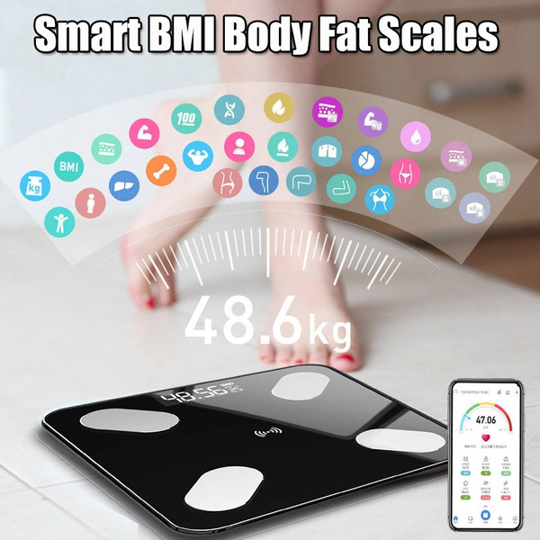 New! Bluetooth Body Fat Scale BMI Scale Smart Electronic ​Scales