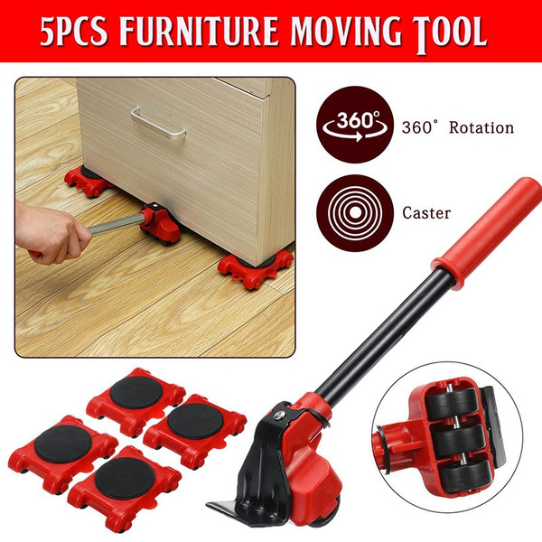 UBEI Heavy Duty Lifter Upgrade Furniture Moving Tool with Heightening Pads Can Easier Lift Objects