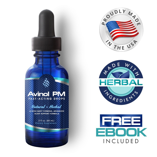 Herbal Sleep Drops Extra Strength Formula Fastacting for Insomnia