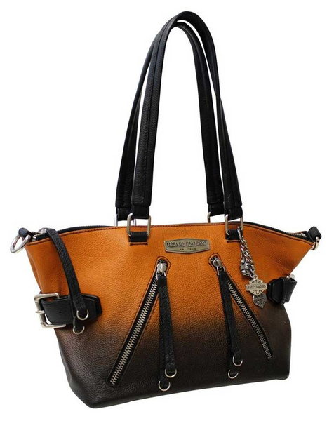 Harley Davidson purse | Harley davidson purses, Brown leather purses, Black  leather purse