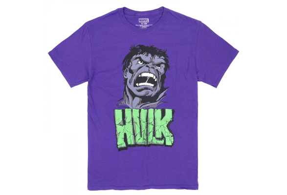 The Incredible Hulk Attack in Purple T 