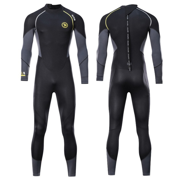 Unisex Adults 1.5mm Fleece Lined Full Wetsuit Shorty Swim Long Wet Suit