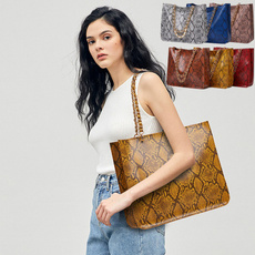 Shoulder Bags, shoulderbagforladie, Leather Handbags, snakeskinpatternhandbag
