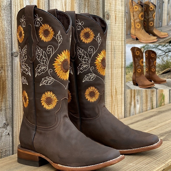 large size cowboy boots