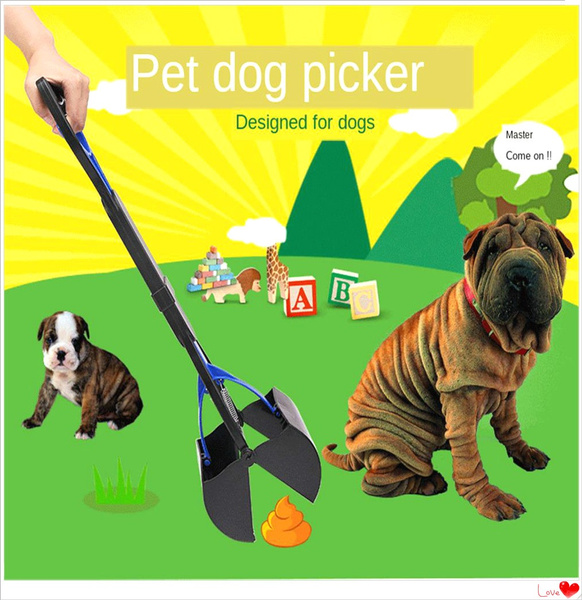 Dog poop picker hotsell upper with bag