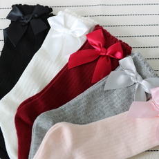Lace, Socks, long, Bow