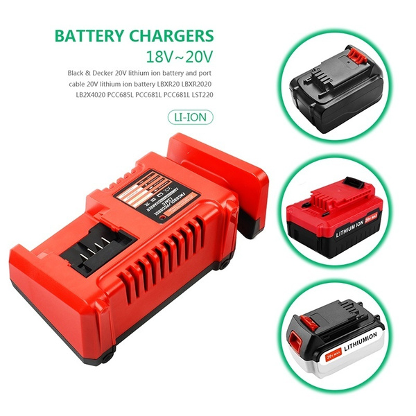Battery charger for Black&Decker For Porter Cable For Stanley 20V