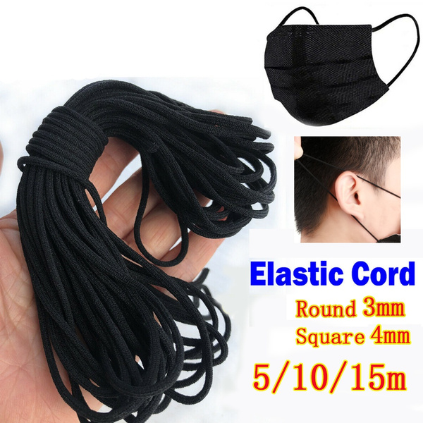 Elastic Rope Elastic Cord Round Elastic Rope for Clothing for DIY sewing 