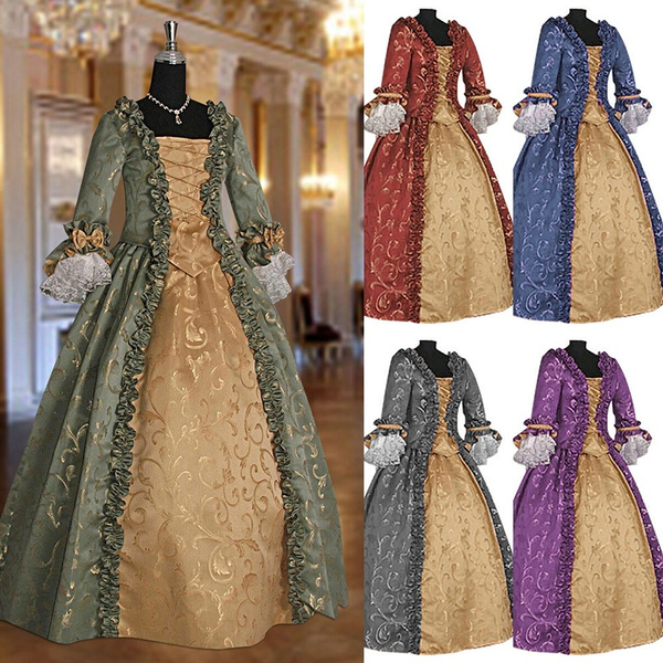 large victorian dress