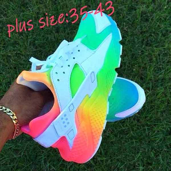 rainbow trainers womens