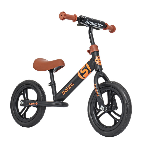 Children Adjustable 12'' Balance Training Bike No-Pedal Learn Ride Push Bicycle