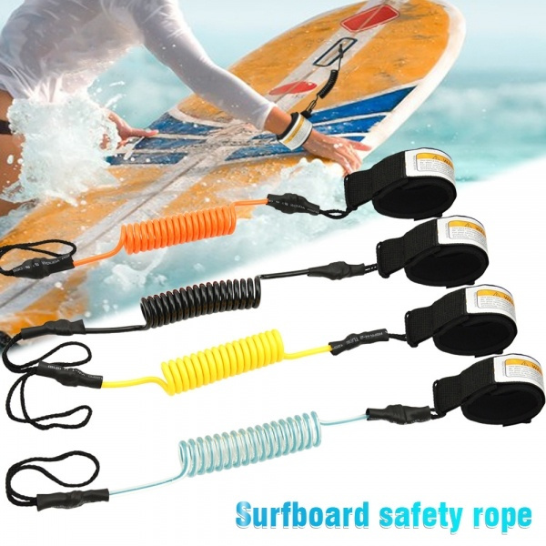 New Arrivals Surfing Feet Ankle Leash Elastic Coiled Leg Hand Rope for ...