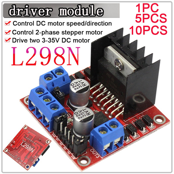 L298N DC Stepper Motor Driver Module Dual H Bridge Control Board for Arduino 1PC 