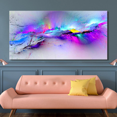 abstractcloudposter, Modern, Canvas, canvaspainting