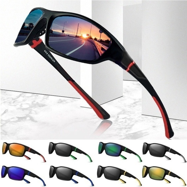 Fashion Men Polarized Riding Cycling Fishing Sunglasses Outdoor Sports  Driving Sunglasses Polarized Glasses Sunglasses for Men