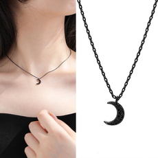 s925necklace, Jewelry, Celebrity, moonnecklace