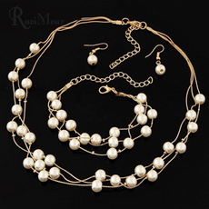 Wedding Accessories, Pearl Earrings, pearls, gold