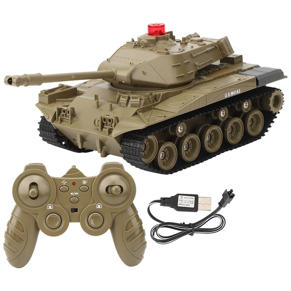 1:16 3D Electric Remote Control Wireless Tank Toy Vehicle Model Kids Funny Gift 