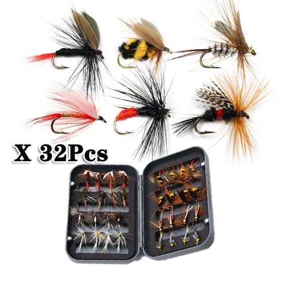 Fishing Lure Flies Trout Lures, Dry Flies Fly Trout Fishing