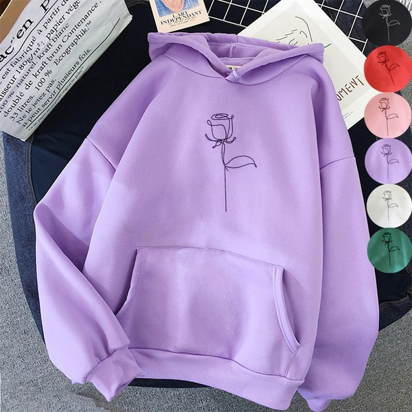 Cute deals rose hoodies