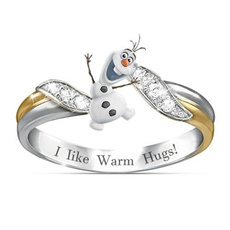 Clothing & Accessories, snowmanring, Fashion, Jewelry