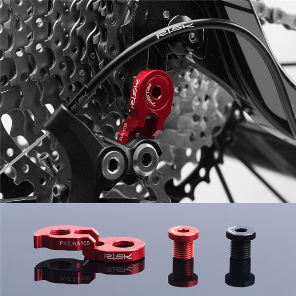 Mountain road bike bicycle rear frame derailleur link hanger Extender ...