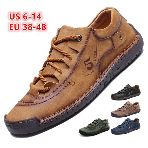 Men's Fashion Casual Shoes Leather Shoes British Style Shoes Business ...