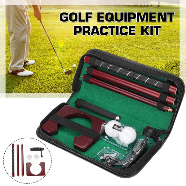 Putting Portable Indoor Outdoor Golf Putter Set Gift Sports Practice